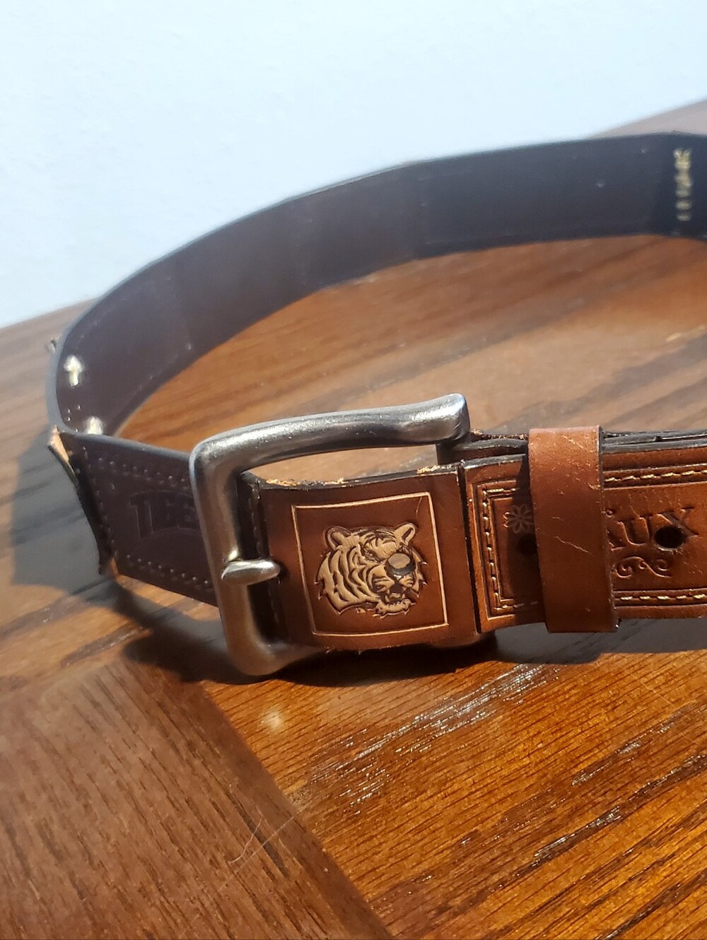 Mens Fossil Lsu Tigers Belt